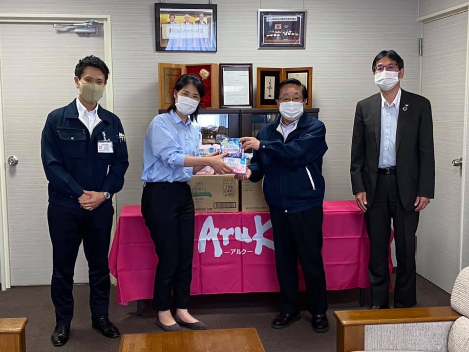 生理用品提供協力／株式会社丸久様